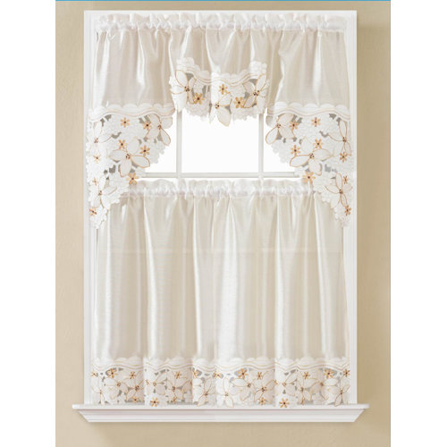 One Allium Way® Huddersfield Swag 60'' W Kitchen Curtain & Reviews